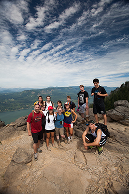 The Columbia River Gorge beckoned new students during Opening Days.