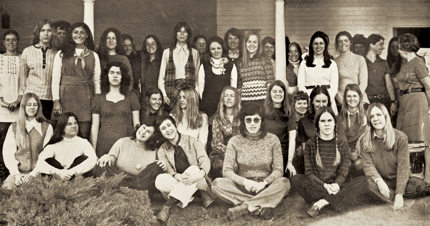 Pi Beta Phi sister in 1972